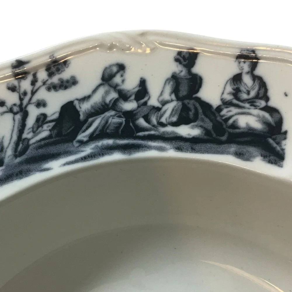 Vintage Wedgwood Bone China England‎ Soup Plates Set Of 2 Etruria